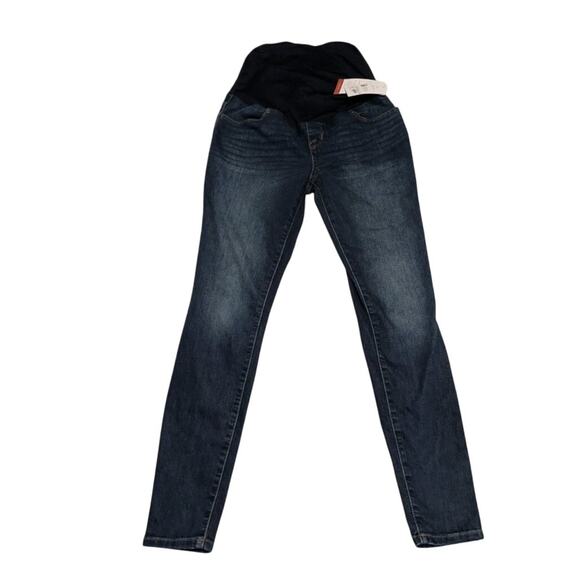 Ingrid + Isabel Maternity Women's Skinny Jeggings Jeans Size 2 Dark Wash - Picture 1 of 5